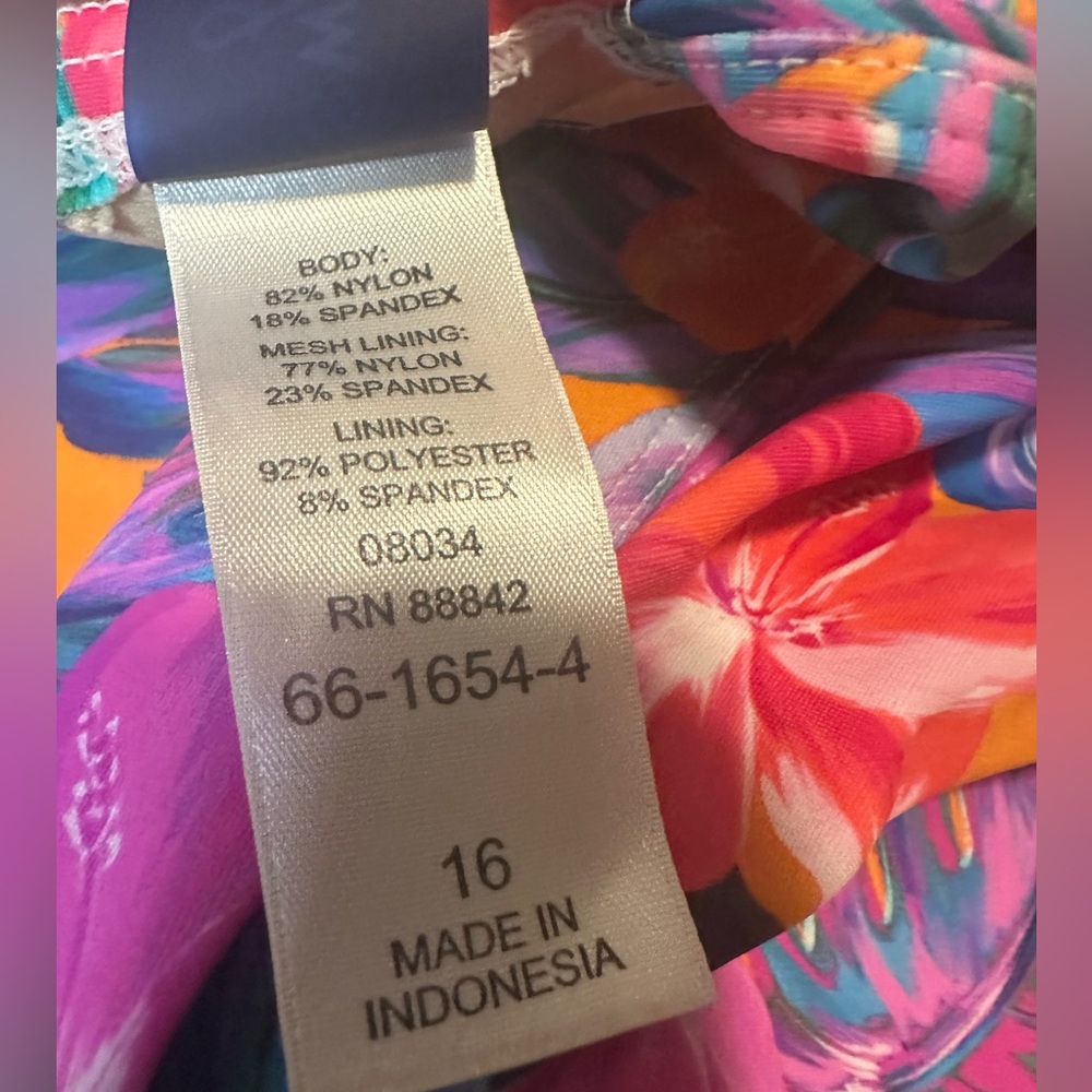 Swimsuits for All Tropical Floral  Swimsuit - Picture 7 of 8
